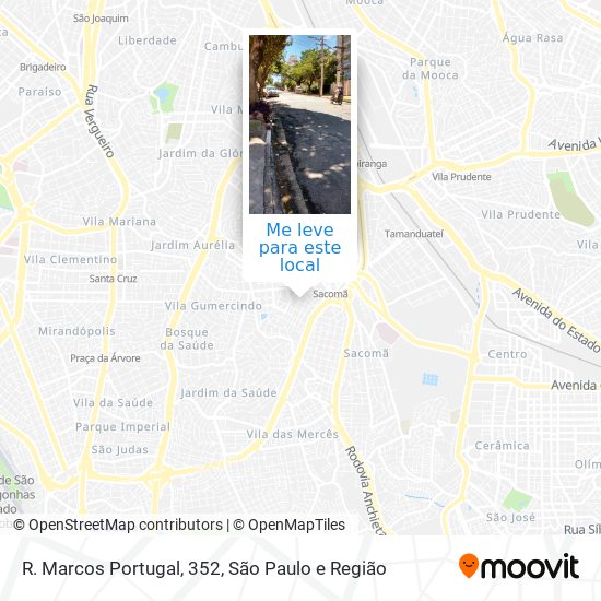 R. Marcos Portugal, 352 mapa