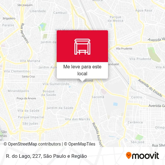 R. do Lago, 227 mapa