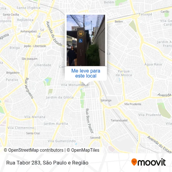 Rua Tabor 283 mapa