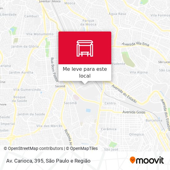 Av. Carioca, 395 mapa