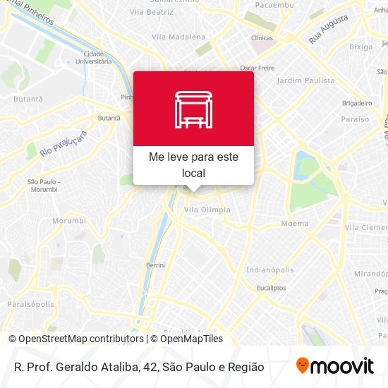 R. Prof. Geraldo Ataliba, 42 mapa