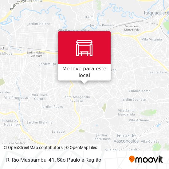 R. Rio Massambu, 41 mapa