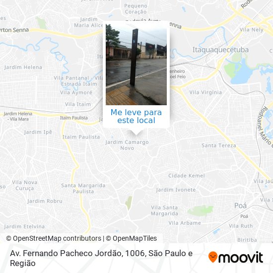 Av. Fernando Pacheco Jordão, 1006 mapa