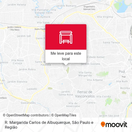 R. Margarida Carlos de Albuquerque mapa