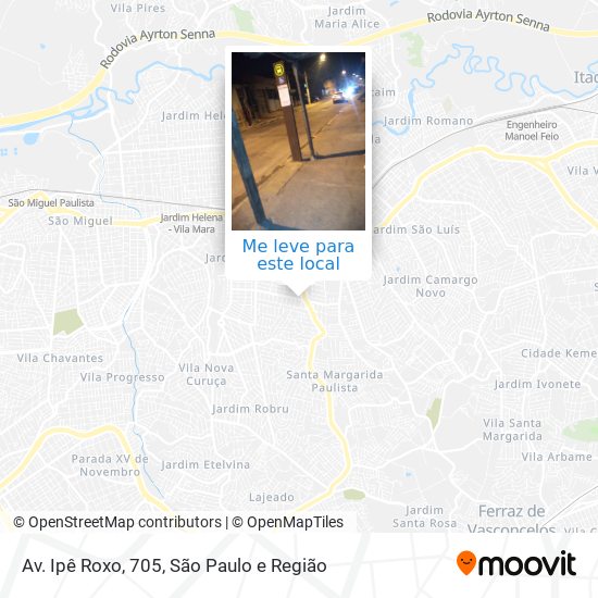 Av. Ipê Roxo, 705 mapa