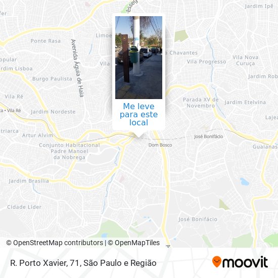 R. Porto Xavier, 71 mapa
