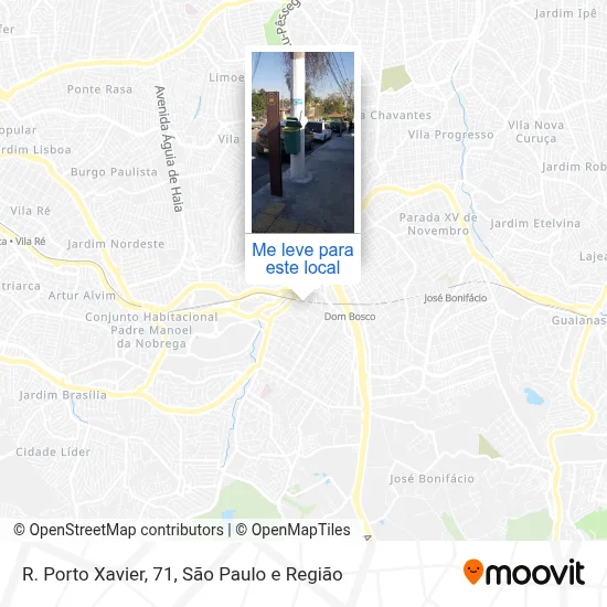 R. Porto Xavier, 71 mapa
