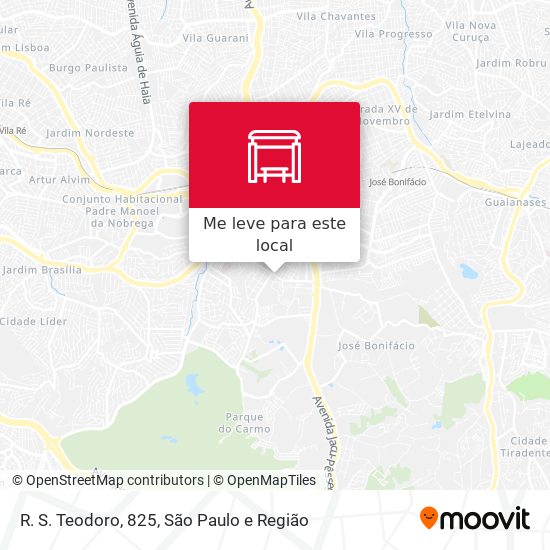 R. S. Teodoro, 825 mapa