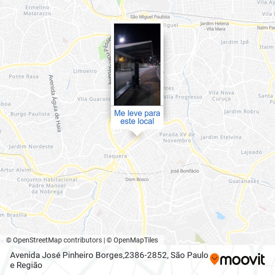 Avenida José Pinheiro Borges,2386-2852 mapa