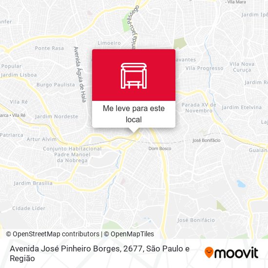 Avenida José Pinheiro Borges, 2677 mapa