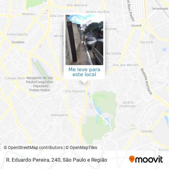R. Eduardo Pereira, 240 mapa