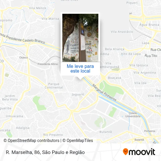 R. Marselha, 86 mapa