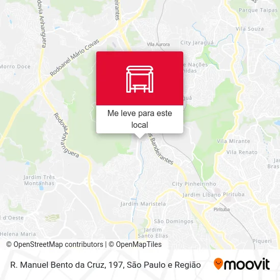 R. Manuel Bento da Cruz, 197 mapa