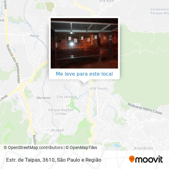 Estr. de Taipas, 3610 mapa