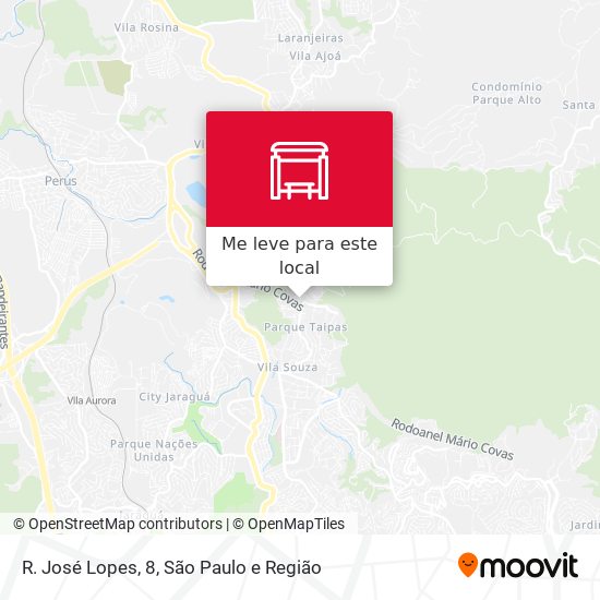 R. José Lopes, 8 mapa