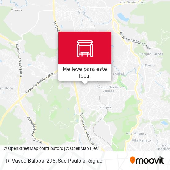 R. Vasco Balboa, 295 mapa