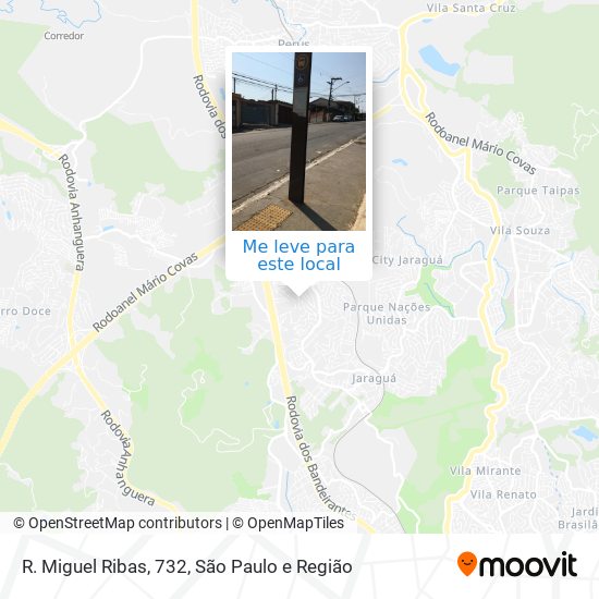 R. Miguel Ribas, 732 mapa