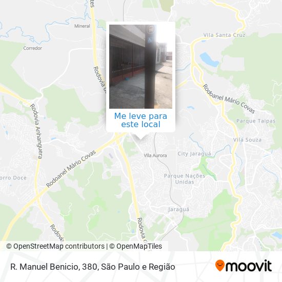 R. Manuel Benicio, 380 mapa