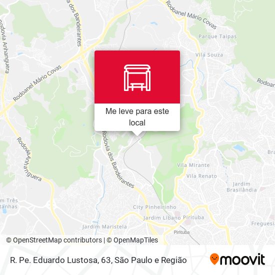 R. Pe. Eduardo Lustosa, 63 mapa