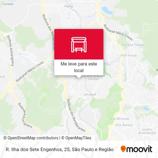 R. Ilha dos Sete Engenhos, 25 mapa