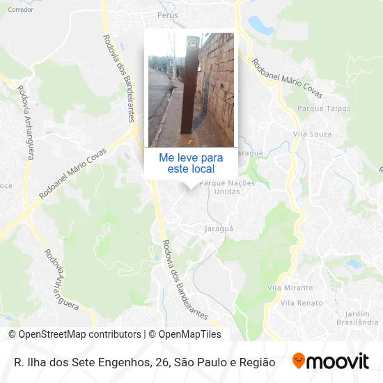 R. Ilha dos Sete Engenhos, 26 mapa