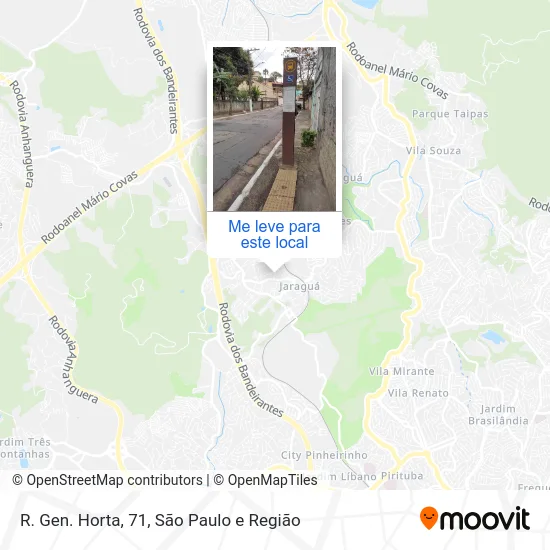 R. Gen. Horta, 71 mapa