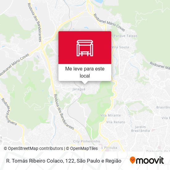 R. Tomás Ribeiro Colaco, 122 mapa