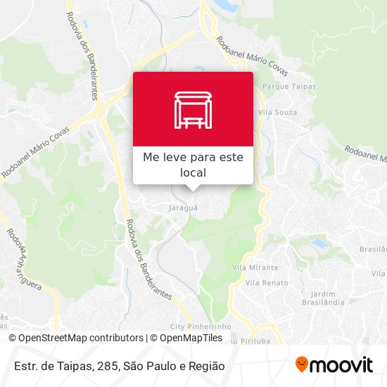 Estr. de Taipas, 285 mapa