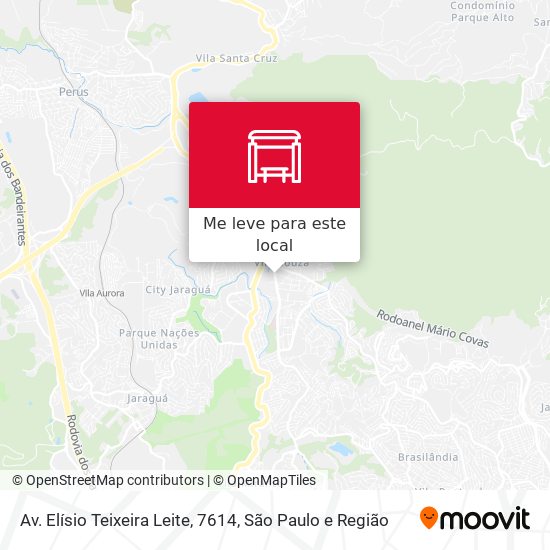 Av. Elísio Teixeira Leite, 7614 mapa