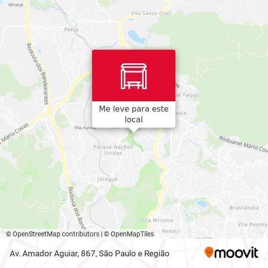 Av. Amador Aguiar, 867 mapa
