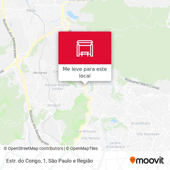 Estr. do Congo, 1 mapa
