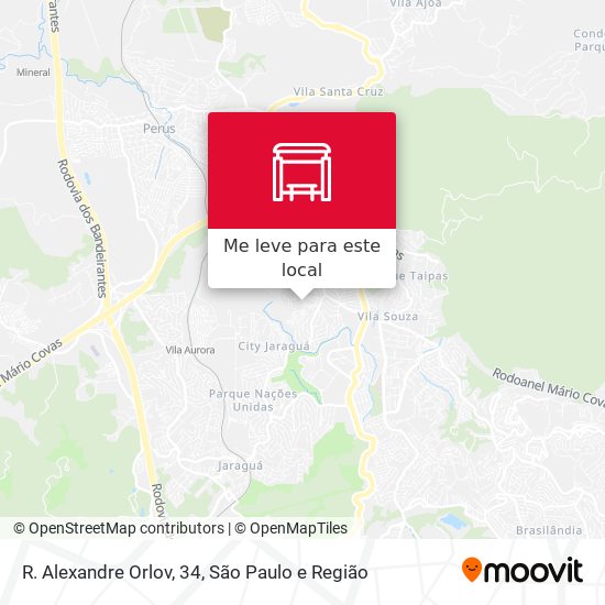 R. Alexandre Orlov, 34 mapa