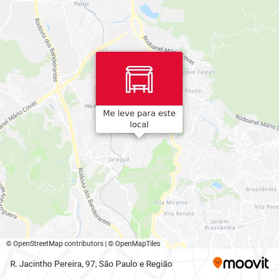 R. Jacintho Pereira, 97 mapa