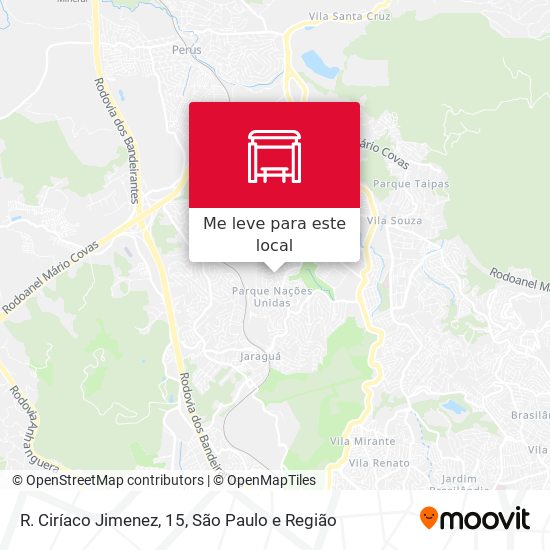 R. Ciríaco Jimenez, 15 mapa