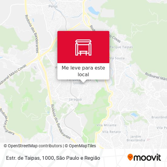 Estr. de Taipas, 1000 mapa
