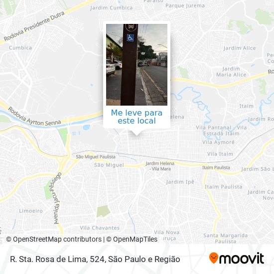 R. Sta. Rosa de Lima, 524 mapa