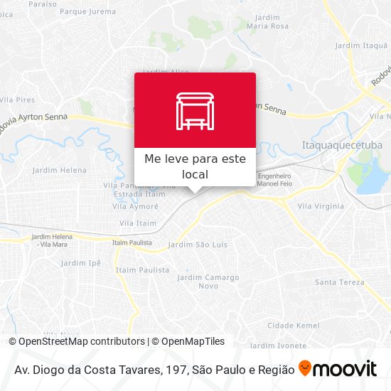 Av. Diogo da Costa Tavares, 197 mapa