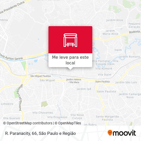 R. Paranacity, 66 mapa
