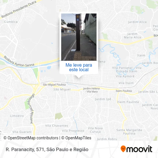 R. Paranacity, 571 mapa