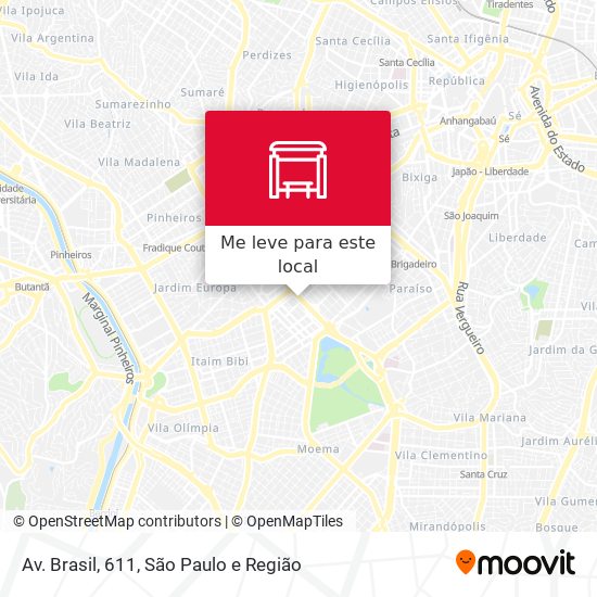 Av. Brasil, 611 mapa