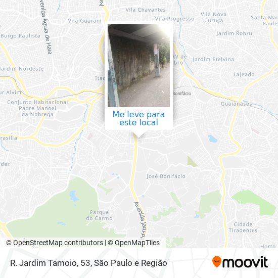 R. Jardim Tamoio, 53 mapa
