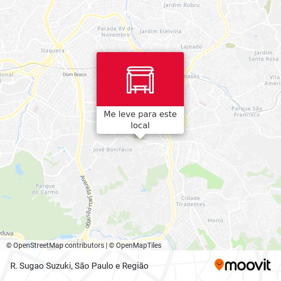 R. Sugao Suzuki mapa