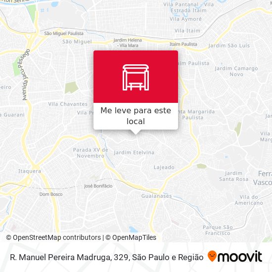 R. Manuel Pereira Madruga, 329 mapa
