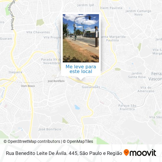 Rua Benedito Leite De Ávila. 445 mapa