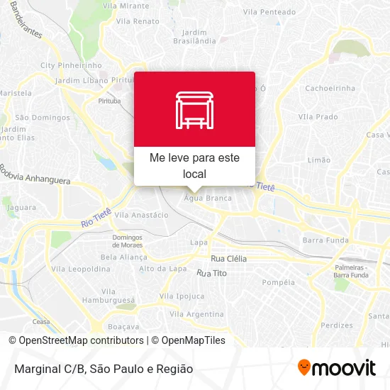 Marginal C/B mapa