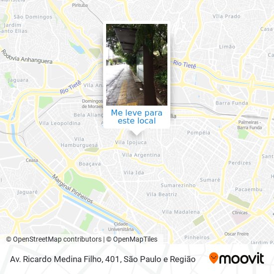 Av. Ricardo Medina Filho, 401 mapa