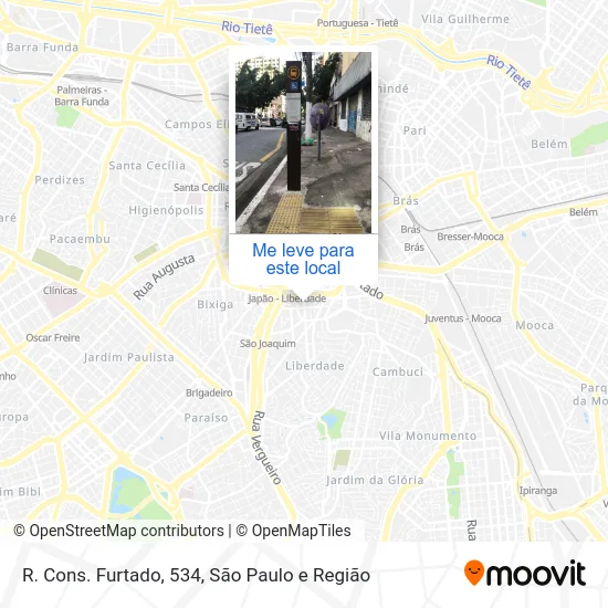 R. Cons. Furtado, 534 mapa