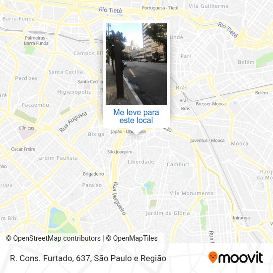 R. Cons. Furtado, 637 mapa