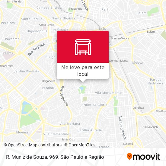 R. Muniz de Souza, 969 mapa