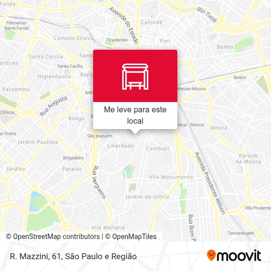 R. Mazzini, 61 mapa